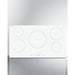 Summit Cooktops Summit 36" Wide 208-240V 5-Zone Induction Cooktop SINC5B36W