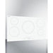Summit Cooktops Summit 36" Wide 208-240V 5-Zone Induction Cooktop SINC5B36W