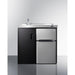 Summit Prefabricated Kitchens & Kitchenettes Summit 36" Wide All-In-One Kitchenette CK36EL
