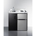 Summit Prefabricated Kitchens & Kitchenettes Summit 36" Wide All-In-One Kitchenette CK36EL