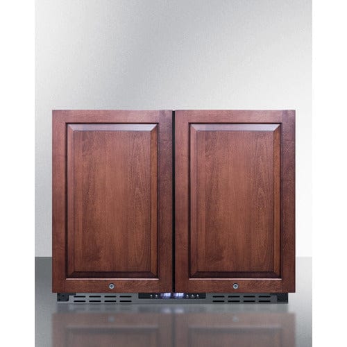 Summit Refrigerators Panel-Ready Summit 36" Wide Built-In Refrigerator-Freezer, ADA Compliant
