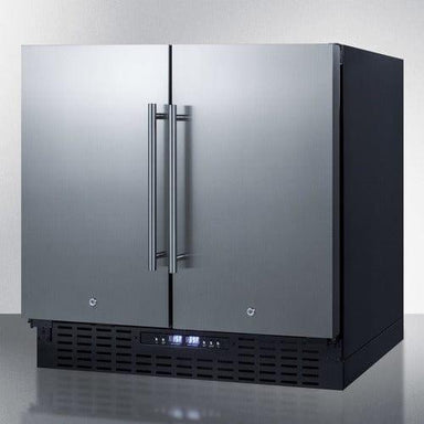 Summit Refrigerators Summit 36" Wide Built-In Refrigerator-Freezer FFRF36