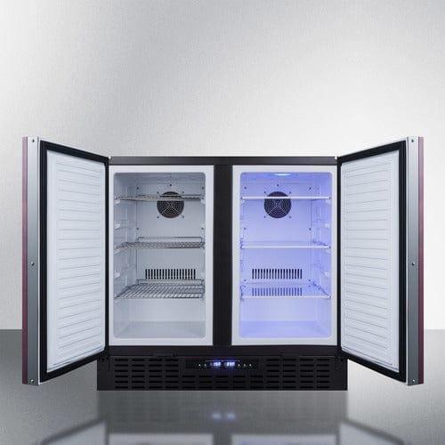 Summit Refrigerators Summit 36" Wide Built-In Refrigerator-Freezer (Panels Not Included) FFRF36IF