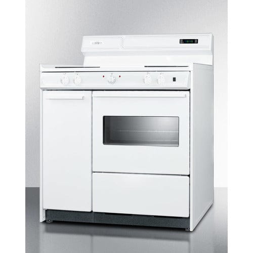 Summit Electric Coil Ranges Summit 36" Wide Electric Coil Top Range WEM430KW
