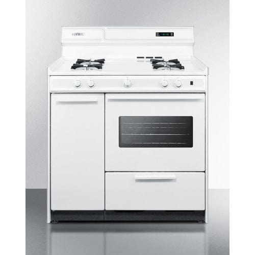 Summit Natural Gas Range/Stove Summit 36&quot; Wide Gas Range WNM4307KW