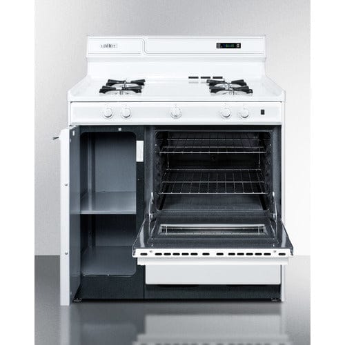 Summit Natural Gas Range/Stove Summit 36" Wide Gas Range WNM4307KW