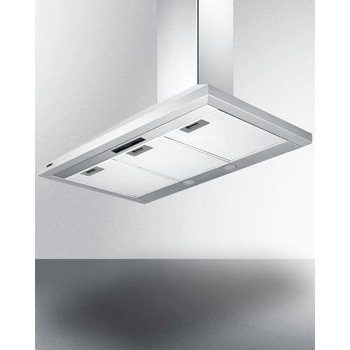 Summit Range Hoods Summit 36" Wide Wall-Mounted Range Hood, ADA-Compliant SEH1536SSADA