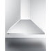 Summit Range Hoods Summit 36" Wide Wall-Mounted Range Hood, ADA-Compliant SEH1536SSADA