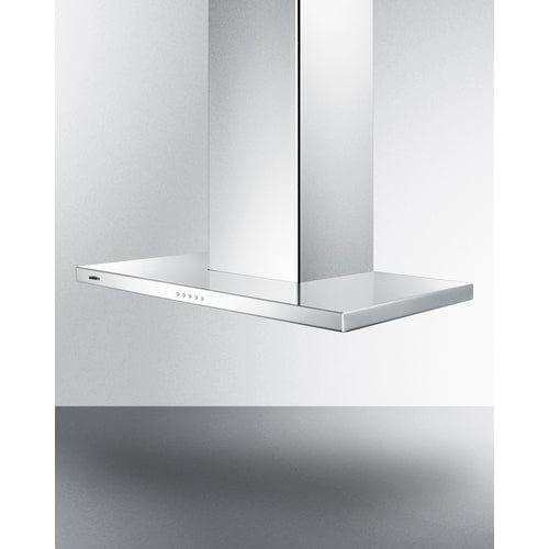 Summit Range Hoods Summit 36" Wide Wall-Mounted Range Hood, ADA-Compliant SEH4636SSADA