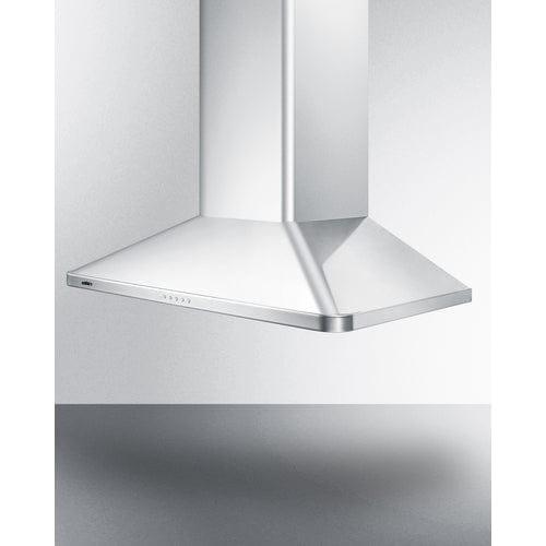 Summit Range Hoods Summit 36&quot; Wide Wall-Mounted Range Hood SEH3636SS