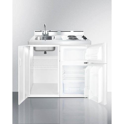 Summit Prefabricated Kitchens & Kitchenettes Summit 39" Wide All-In-One Kitchenette C39EL