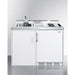 Summit Prefabricated Kitchens & Kitchenettes Summit 48" Wide All-In-One Kitchenette C48EL