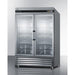 Summit All-Refrigerator Summit 49 Cu.Ft. Reach-In Refrigerator SCR49SSG