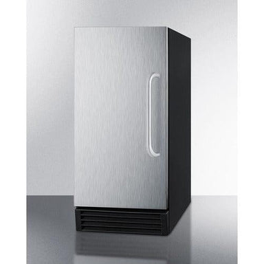 Summit Ice Makers Summit 50lb Icemaker, 25lb Storage Capacity, ADA Compliant