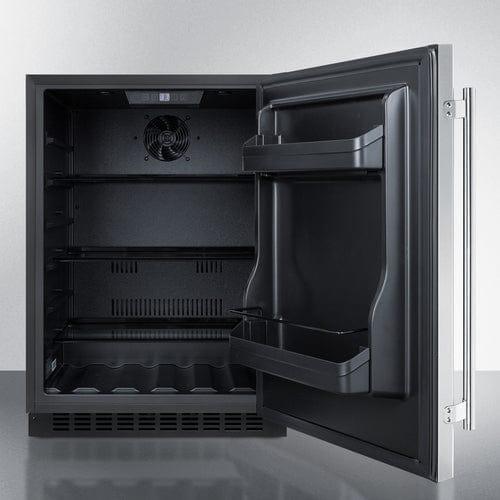 Summit Prefabricated Kitchens & Kitchenettes Summit 52" Wide Casework Suite with Refrigerator and Microwave, ADA Height CWSUITE52R