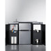 Summit Prefabricated Kitchens & Kitchenettes Summit 54" Wide All-In-One Kitchenette, ADA Counter Height CK55ADASINKL