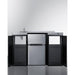 Summit Prefabricated Kitchens & Kitchenettes Summit 54" Wide All-In-One Kitchenette, ADA Counter Height CK55ADASINKL