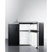 Summit Prefabricated Kitchens & Kitchenettes Summit 54" Wide All-In-One Kitchenette, ADA Counter Height CK55ADASINKL