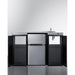 Summit Prefabricated Kitchens & Kitchenettes Summit 54" Wide All-In-One Kitchenette, ADA Counter Height CK55ADASINKR