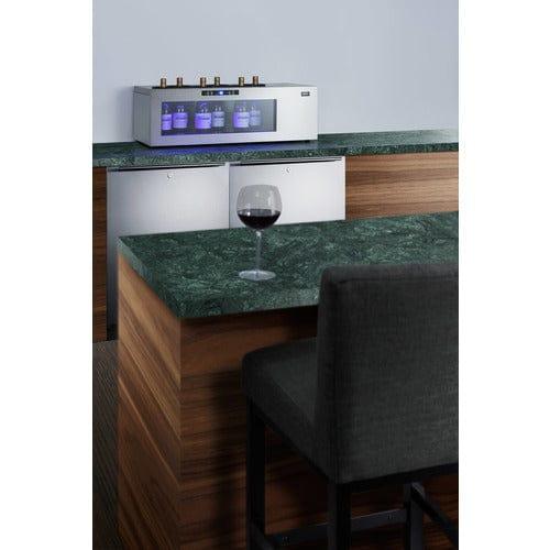 Summit Wine Cooler Summit 6 Bottle Wine Cooler STC6