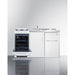Summit Prefabricated Kitchens & Kitchenettes Summit 60" Wide All-in-One Kitchenette with Gas Range ACK60GASW