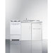 Summit Prefabricated Kitchens & Kitchenettes Summit 60" Wide All-in-One Kitchenette with Gas Range ACK60GASW