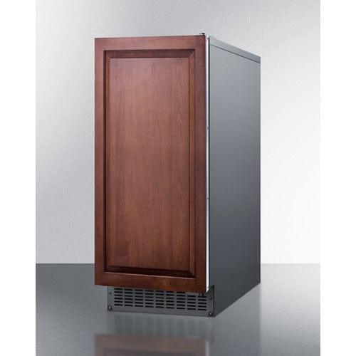 Summit Ice Makers Summit 62 lb. Clear Outdoor Icemaker (Panel Not Included) BIM68OSGDRIF