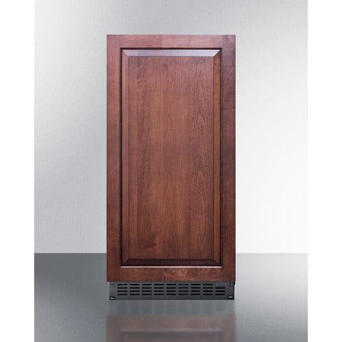 Summit Ice Makers Summit 62 lb. Clear Outdoor Icemaker (Panel Not Included) BIM68OSGDRIF