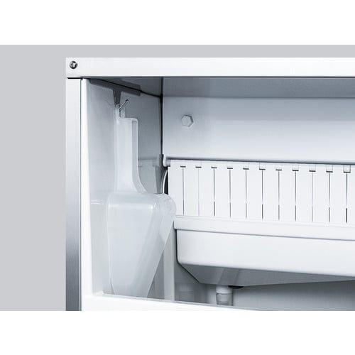 Summit Ice Makers Summit 62 lb. Clear Outdoor/Indoor Icemaker BIM68OSGDR