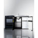 Summit Prefabricated Kitchens & Kitchenettes Summit 63" Wide All-in-One Kitchenette with Electric Range ACK63ELSTB