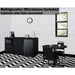Summit Prefabricated Kitchens & Kitchenettes Summit 64" Wide Casework Suite with Refrigerator and Microwave, ADA Height CWSUITE64R