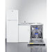 Summit Prefabricated Kitchens & Kitchenettes Summit 71" Wide All-In-One Kitchenette with Dishwasher ACKDW72