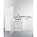 Summit Prefabricated Kitchens & Kitchenettes Summit 71" Wide All-In-One Kitchenette with Dishwasher ACKDW72