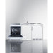 Summit Prefabricated Kitchens & Kitchenettes Summit 72" Wide All-in-One Kitchenette with Electric Range ACK72ELSTW