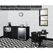Summit Prefabricated Kitchens & Kitchenettes Summit 74" Wide Casework Suite with Beverage Center and Microwave, ADA Height CWSUITE74G