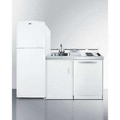 Summit Prefabricated Kitchens & Kitchenettes Summit 75" Wide All-In-One Kitchenette with Dishwasher ACKDW75