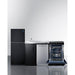 Summit Kitchennettes Summit 80" Wide All-In-One Kitchenette with Range and Dishwasher ACK80HT