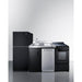 Summit Kitchennettes Summit 80" Wide All-In-One Kitchenette with Range and Dishwasher ACK80HT
