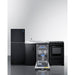 Summit Kitchennettes Summit 80" Wide All-In-One Kitchenette with Range and Dishwasher ACK80HT