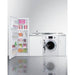 Summit Prefabricated Kitchens & Kitchenettes Summit 83" Wide All-In-One Kitchenette with Washer/Dryer Combo ACKSPWD82