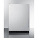 Summit Summit AL54CSSLHD| 24" Wide Built-In All-Refrigerator | ADA