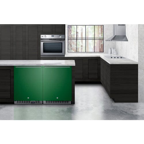 Summit Summit AL54GLHD | 24" Wide Built-In All-Refrigerator | ADA