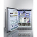 Summit Healthcare Refrigerator Summit AL55OSCSSLHD 24" Built-In Outdoor Refrigerator, ADA Compliant