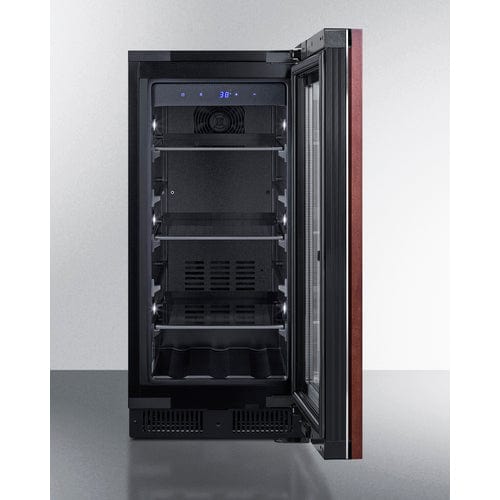 Summit Healthcare Refrigerator Summit ALBV15PNR 15" Wide Built-In Beverage Center, ADA Compliant (Panel Not Included)