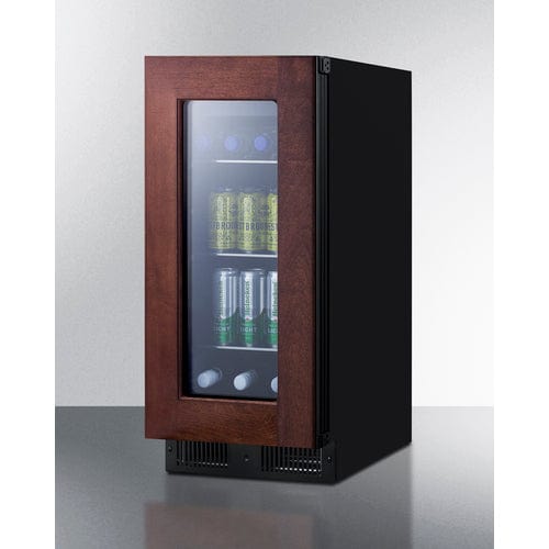 Summit Healthcare Refrigerator Summit ALBV15PNR 15&quot; Wide Built-In Beverage Center, ADA Compliant (Panel Not Included)