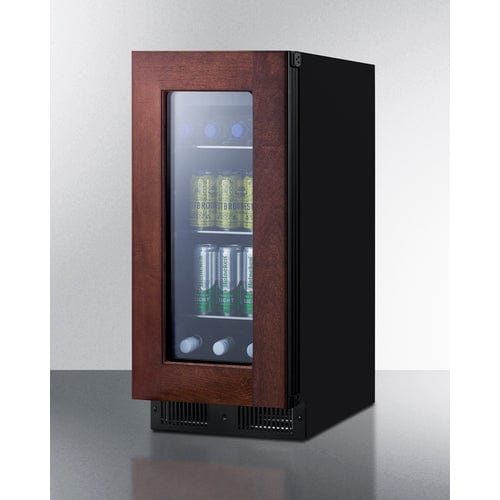 Summit Healthcare Refrigerator Summit ALBV15PNR 15" Wide Built-In Beverage Center, ADA Compliant (Panel Not Included)