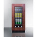 Summit Healthcare Refrigerator Summit ALBV15PNR 15" Wide Built-In Beverage Center, ADA Compliant (Panel Not Included)