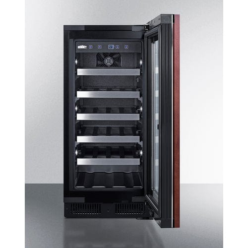 Summit Healthcare Refrigerator Summit ALWC15PNR 15" Wide Built-In Wine Cellar, ADA Compliant (Panel Not Included)