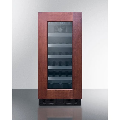 Summit Healthcare Refrigerator Summit ALWC15PNR 15" Wide Built-In Wine Cellar, ADA Compliant (Panel Not Included)