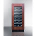 Summit Healthcare Refrigerator Summit ALWC15PNRLHD 15" Wide Built-In Wine Cellar, ADA Compliant (Panel Not Included)